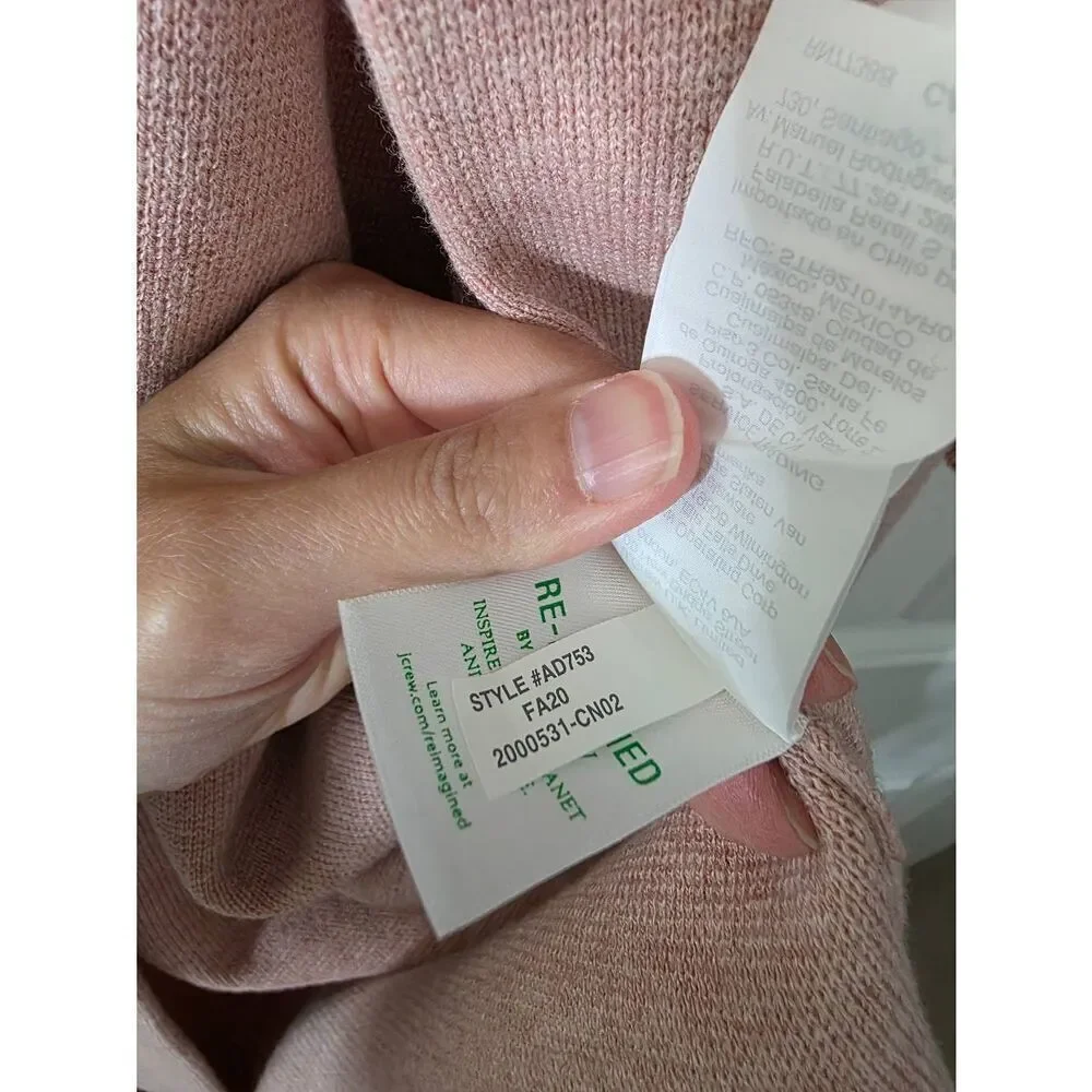 J. Crew Blossom Ella Sweater Blazer M, Pink
